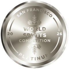 Platinum Medal · San Francisco World Spirits Competition 2026